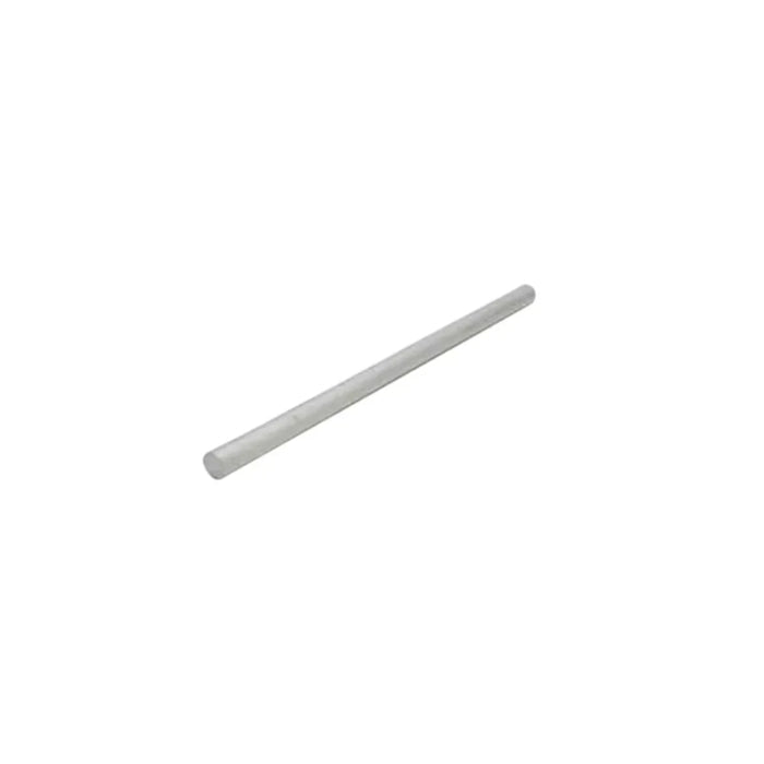 Solid cylindrical lead bar for industrial or electrical power applications