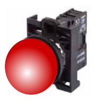 Eaton M22-L-R-230R red pilot light