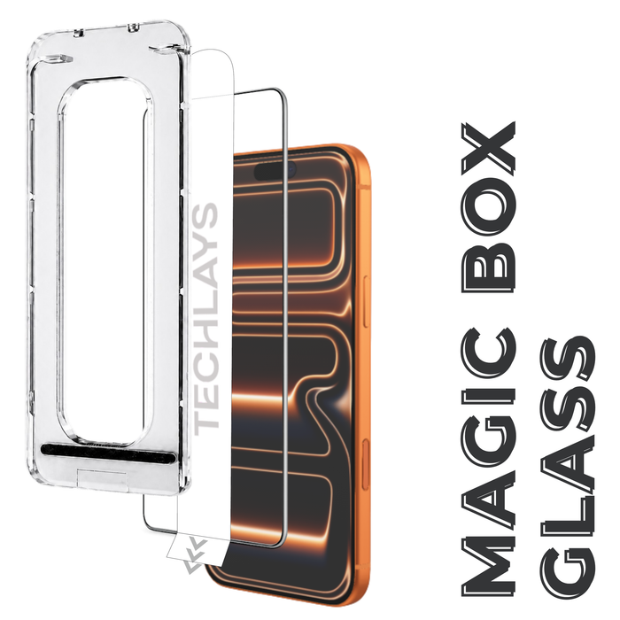 Magic Glass Box With Auto-Align Installation for iPhone 18 Pro