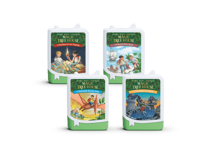 Magic Treehouse Audiobook Tonies - 4 Pack audiobooks for kids for use with the Toniebox