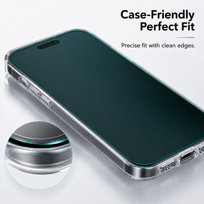 Mask Privacy Corning Gorilla Tempered Glass For Iphone 16 Plus