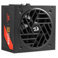 Redragon RGPS PRO 80+ Gold 1200 Watt Power Supply w/Upgraded ATX 3.1 & PCIe 5.1 Fully Modular, Compact 150mm Size, Smart ECO Low Noise Fan, 100% Japanese Capacitors, Full Mod Cables, Black