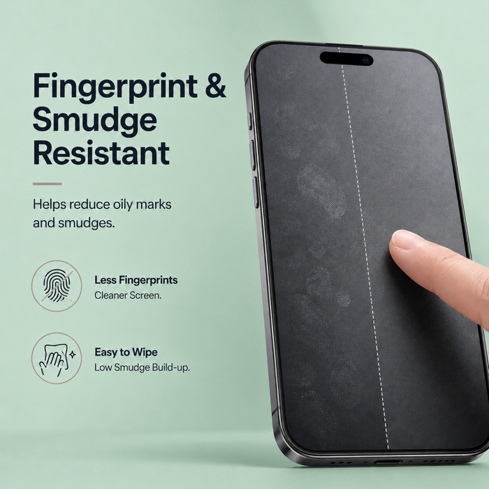 Matte Privacy Tempered Glass Screen Protector For Iphone 15