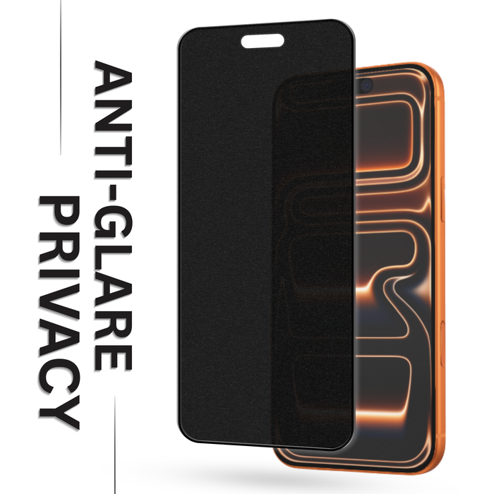 Matte Privacy Tempered Glass Screen Protector For Iphone 16