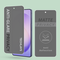 Matte Privacy Tempered Glass Screen Protector For Samsung S25 Plus