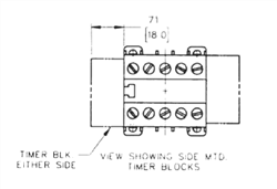 GE MC1C301AT 3 pole miniature contactor