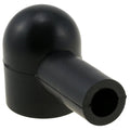 Black medium-duty starter terminal protector cover for battery or power terminals