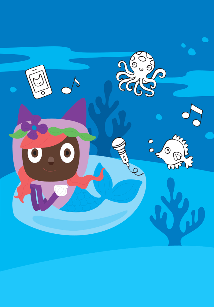 Mermaid Creative-Tonie | Illustration