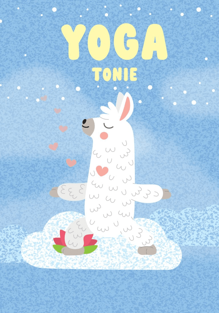 Mindfulness: Yoga with Sara the Llama Tonie | Illustration