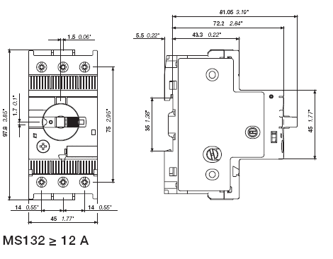 ABB MS132-25 Manual Motor Starter