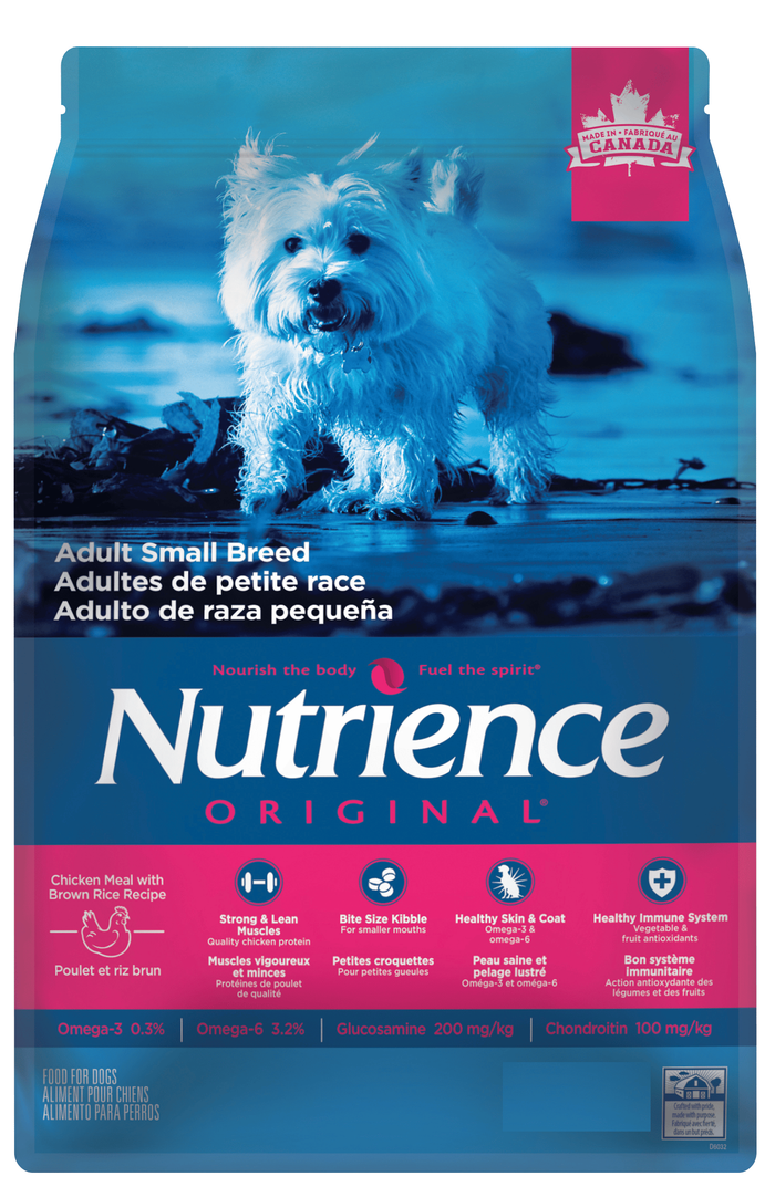 Nutrience Original Chicken Meal with Brown Rice – Small Breed Dog Food
