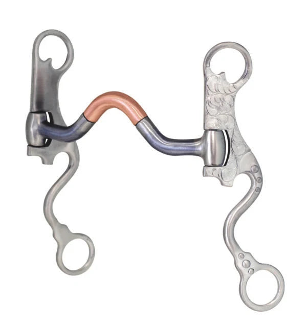 Partrade Cowboy Tack FG Comfort Series Medium Port Bit