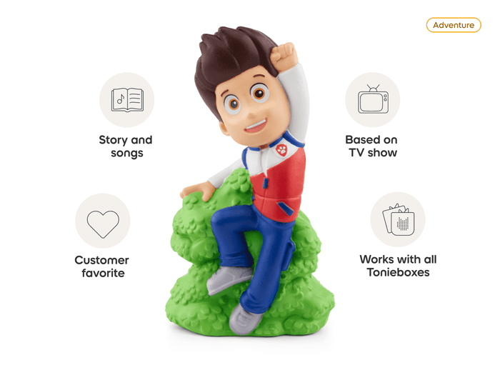 PAW Patrol: Ryder Tonie with product features