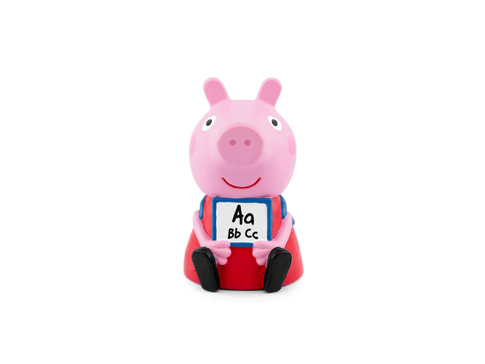 Peppa Pig: Learn with Peppa Tonie audio figurine for the Toniebox, which plays audio content