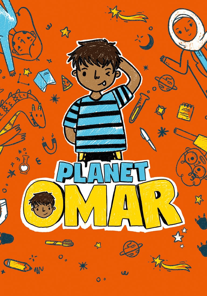 Planet Omar: Accidental Trouble Magnet Tonie | Illustration