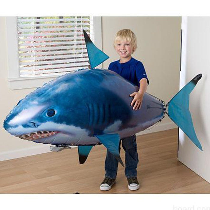 RC Flying Shark Balloon - Air Swimming Fish with Remote Control