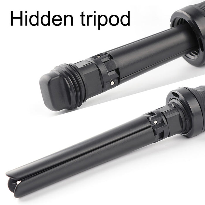 Reflex Camera 3-Way Foldable Selfie Stick Tripod for GoPro Hero 13-9, DJI Osmo Action – Extendable Pole, Tripod Grip, Lightweight Action Camera Mount for Travel, Vlogging & Sports Shooting
