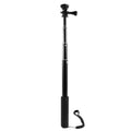 REFLEX CAMERA 93.5cm Extension Pole Selfie Stick Tripod for Insta360, GoPro Hero 13–5 | 1/4" Screw Adapter | Invisible Monopod for 360° Action Cameras & Sports Filming