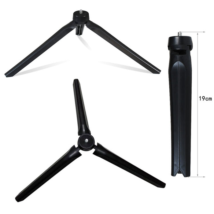 Reflex Camera Mini Foldable Tripod Stand for GoPro, DJI OSMO, Huawei, Xiaomi - Compact & Versatile