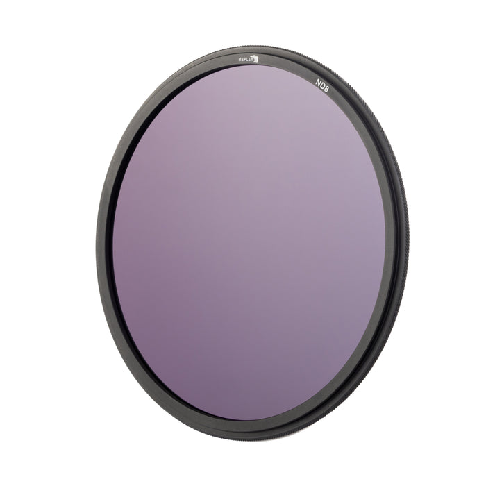 Reflex Camera ND8 72mm Neutral Density Filter‚ Premium German Optical Glass with Nano Coating for DSLR & Mirrorless Cameras, 3-Stop Light Reduction for Smooth Motion & Blurred Backgrounds