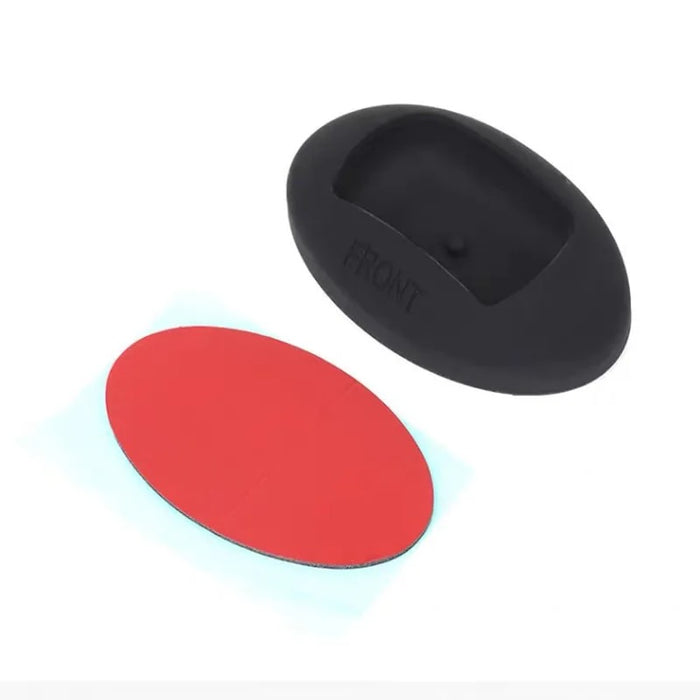 Reflex Camera Protective Silicone Sleeve and Base Stand for Insta360 X4 Action Camera – Custom Fit Shockproof Cover with Non-Slip Dock and Adhesive Pad
