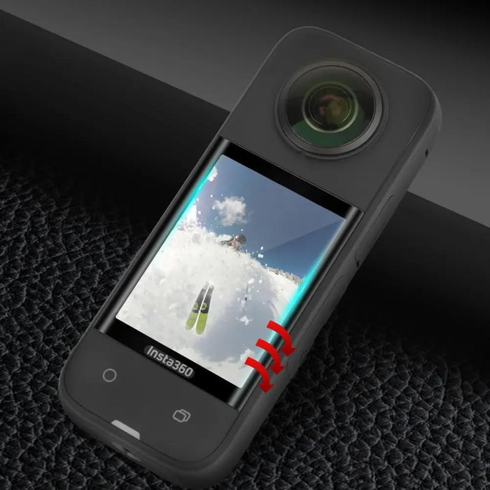REFLEX CAMERA Tempered Glass Screen Protector for Insta360 X3 – Ultra-Clear 9H Hardness Scratch Resistant Protective Film