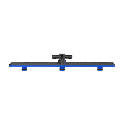 Replacement pro fill system manifold with blue base and central connector fitting