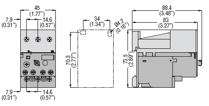 Lovato RF381800 Overload Relay