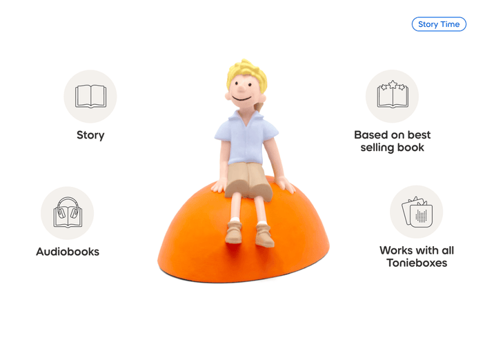 Roald Dahl: James & the Giant Peach Tonie audio figurine, inspiring audio journeys and imaginative play