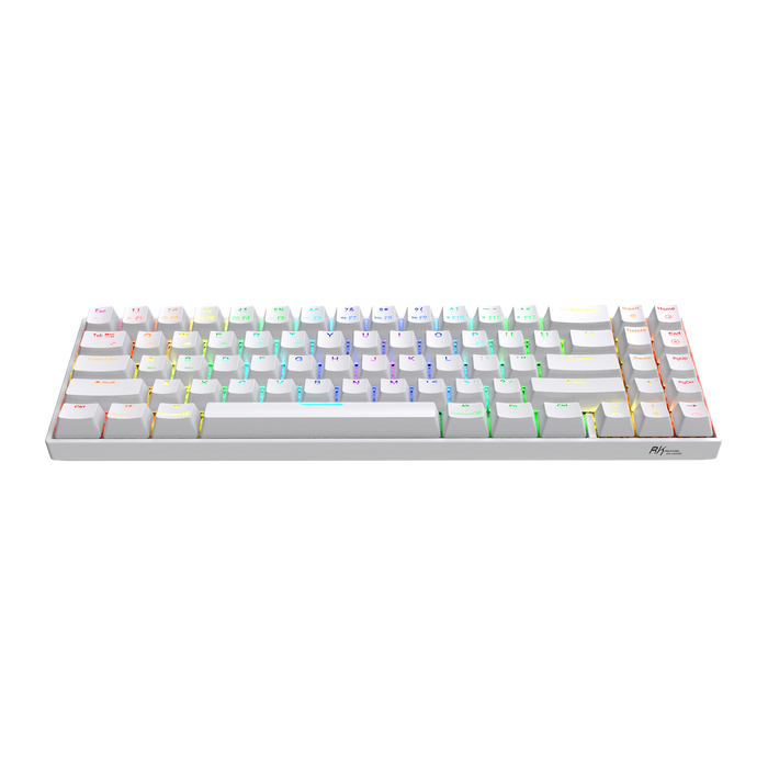 RK71 70% RGB Wireless Mechanical Gaming Keyboard with Stand-Alone Arrow Keys, Brown Switches