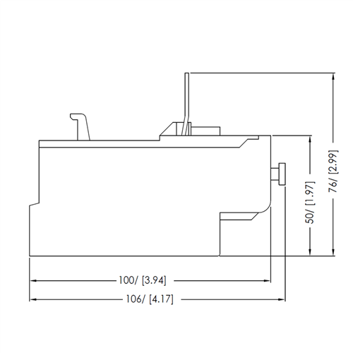 WEG RW27-1D3-U015 overload relay