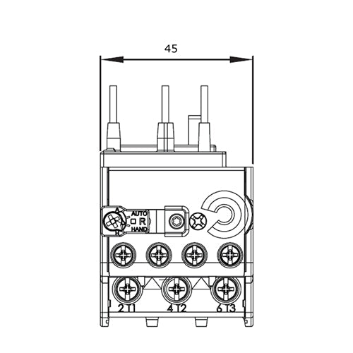 WEG RW27-2D3-U040 overload relay