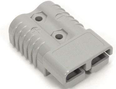 Gray SB350 amp connector housing for power cables and electrical connections