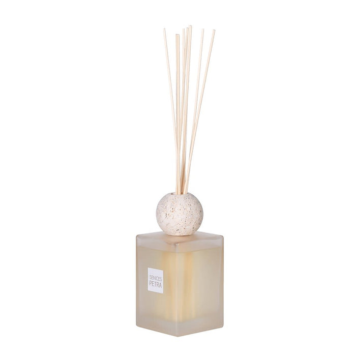 Sences Petra Large Reed Diffuser with Travertine Ball Top