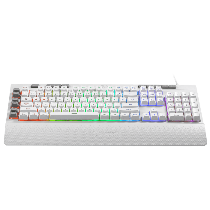 White keyboard