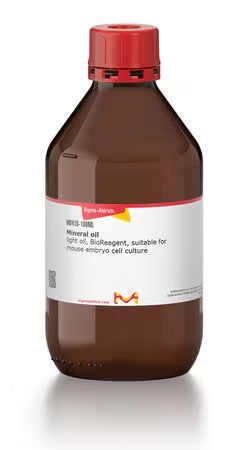SIGMA Mineral oil, light oil (neat), BioReagent, suitable for mouse embryo cell culture