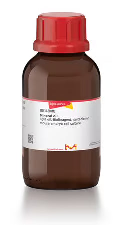 SIGMA Mineral oil, light oil (neat), BioReagent, suitable for mouse embryo cell culture