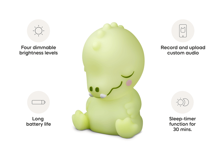 Sleepy Friends- Sleepy Crocodile Night Light Tonie audio figurine from the sleep category, inspiring audio journeys and imaginative play