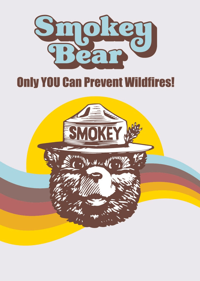 Smokey Bear Tonie | Illustration