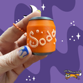 Soda Pop Orange Fidget Clicker