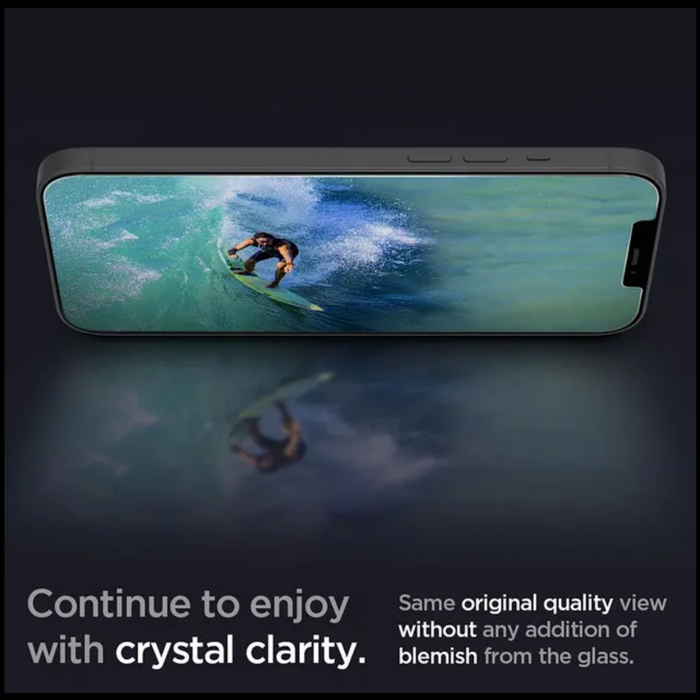 Spigen Glas TR Slim HD Premium Clear Glass Screen Protector For Iphone 18 Pro
