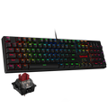 redragon gaming keyboard k582 with red switches