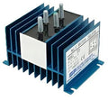 Sure Power 703 battery isolator with blue fins, for 1 alternator and 3 batteries, 70 amps
