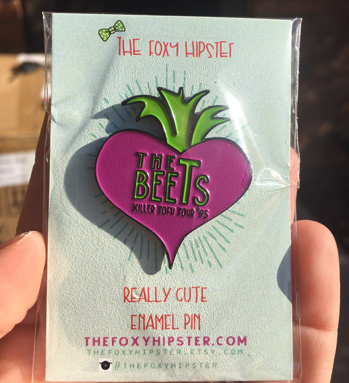 The Beets Enamel Pin