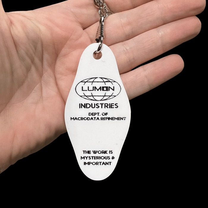 The Work is Mysterious and Important Keychain