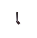 Threaded steel foot with mounting plate for industrial equipment and facility power parts