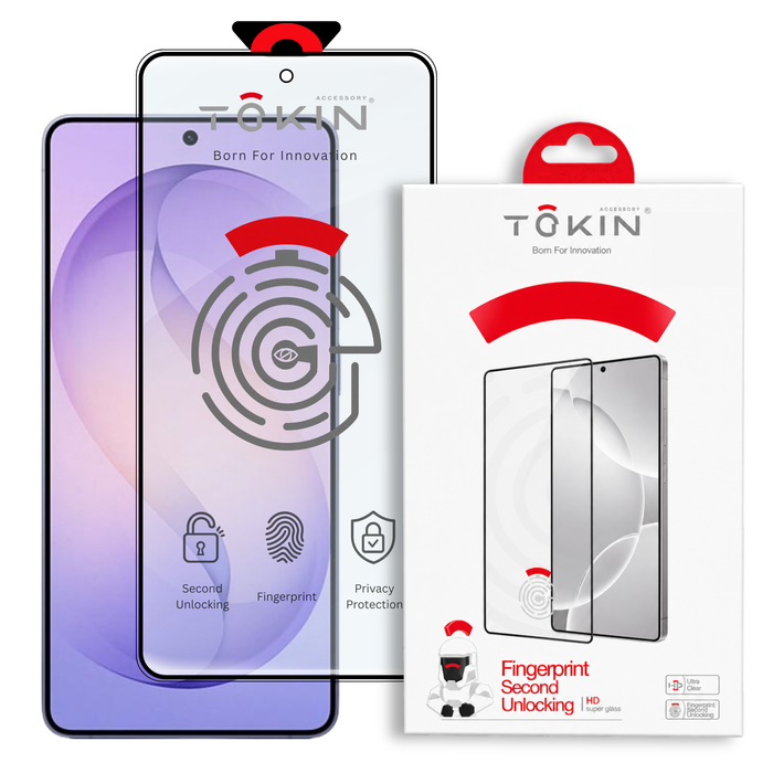 TOKIN Signature Premium Tempered Glass Screen Protector For Samsung S26 Ultra