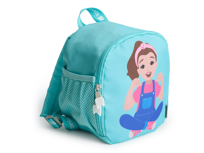 Toniebox Ms. Rachel Carrying Case diagonal view
