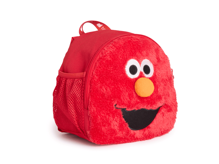tilted view of Toniebox Character Backpack - Elmo
