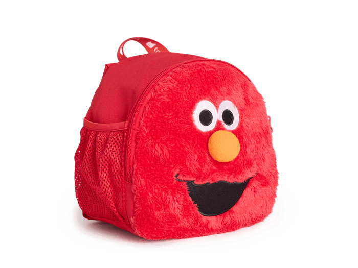tilted view of Toniebox Character Backpack - Elmo